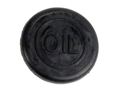 1971-1974 Corvette Oil Filler Cap. Rubber Push In