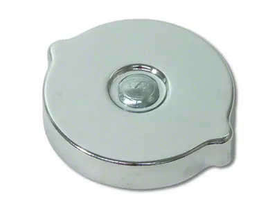 1966-1968 Corvette Oil Filler Tube Cap. 327 Chrome