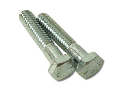 Oil Filter Bypass Valve Bolts; 2-Pieces (56-67 Corvette C1 & C2)