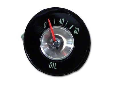 1963 Corvette Oil Gauge - 80No.
