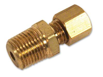 1968-1973 Corvette Oil Line Fitting. 327/350 On Intake