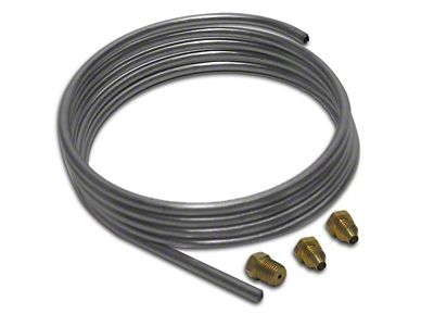 Oil Line Kit; Steel (56-62 Corvette C1; 65-67 Big Block V8 Corvette C2)