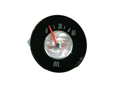 1963 Corvette Oil Pressure Gauge - 60Psi - Excluding