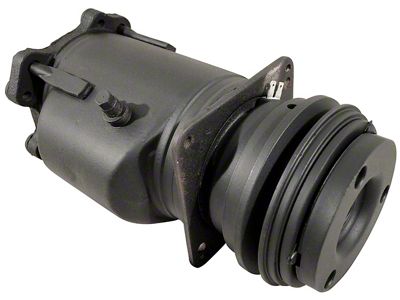 Original Style A6 Air Conditioning Compressor with 5-Inch Pulley (63-77 Corvette C2 & C3)