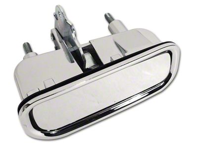 Driver Series Outer Door Handle Assembly with Gasket; Driver Side (69-82 Corvette C3)