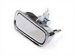 CA Driver Series Outer Door Handle Assembly with Gasket; Driver Side (69-82 Corvette C3)