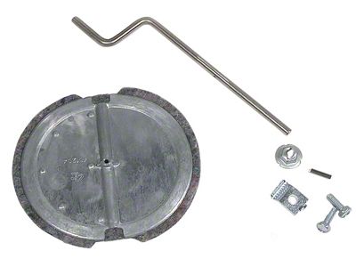 1956-1962 Corvette Outer Heater Cover Flapper Repair Kit