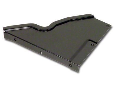 Outer Splash Shield; Passenger Side (63-67 Corvette C2)