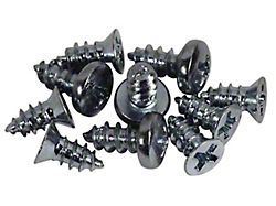 CA 1968 Corvette Outer Window Seal Screw Set. 10pc