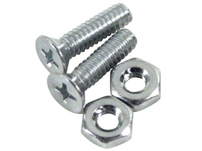 Outside Mirror Bracket Screw and Nut Set (53-67 Corvette C1 & C2)