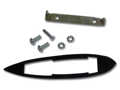 1963 Corvette Outside Mirror Mount Kit. Driver Side 63 Early