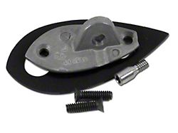 CA Outside Mirror Mount Kit. Driver Side (68-79 Corvette C3)