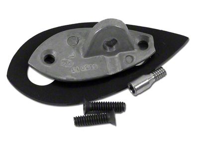 1968-1979 Corvette Outside Mirror Mount Kit. Driver Side