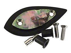 CA 1968-1979 Corvette Outside Mirror Mount Kit. Passenger Side