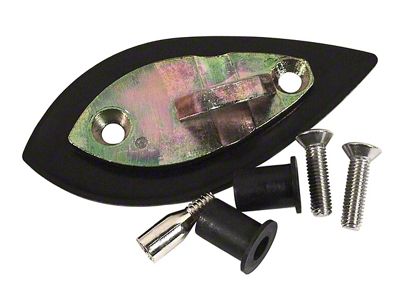 1968-1979 Corvette Outside Mirror Mount Kit. Passenger Side