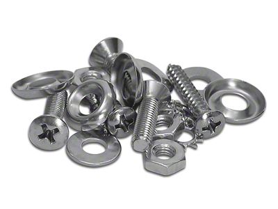 Package Tray Screws; 19-Pieces (59-62 Corvette C1)
