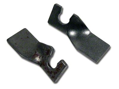 1965-1982 Corvette Park Brake Cable Brackets. Rear On Trailing Arm