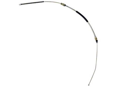 1964-1965 Corvette Park Brake Cable. Rear Passenger Side-Drum Brake