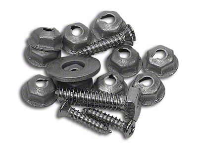 1968-1976 Corvette Park Brake Console Hardware Kit