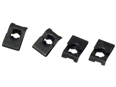 1967 Corvette Park Brake Console J-Nuts. 4 Piece Set