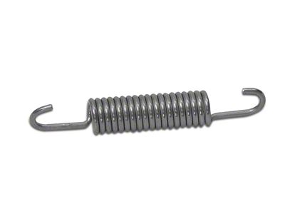 1965-1982 Corvette Park Brake Shoe Spring. Lower- Stainless Steel