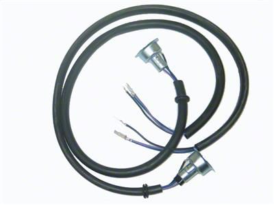 1953-1954 Corvette Park Light Sockets. with Wire