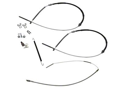 Parking Brake Cable Kit (56-62 Corvette C1)