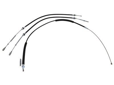 Parking Brake Cable Kit; Front and Rear (84-87 Corvette C4)
