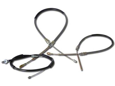1988-1996 Corvette Parking Brake Cables - Single Rear - OE Style