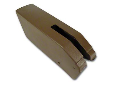 Parking Brake Consoles with Hardware Kit; Saddle (1967 Corvette C2)