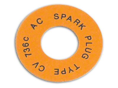 PCV Tag (66-72 427/454 V8 Corvette C2 & C3 w/o Heavy Duty Suspsension)