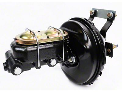 1964-1967 Corvette Power Brake Conversion Kit - 9in Single Diaphragm Booster - 1-1/8in