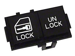 CA 1984-1985 Corvette Power Door Lock Switch. Driver Side - Import