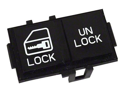 1984-1985 Corvette Power Door Lock Switch. Driver Side - Import