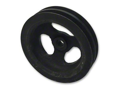 1965-1974 Corvette Power Steering Pulley. Double Groove Big Block