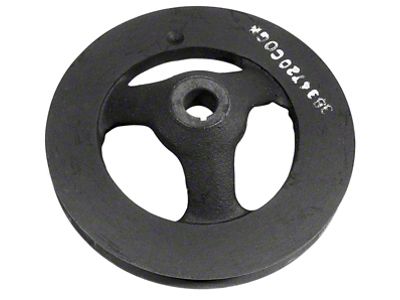1965-1974 Corvette Power Steering Pump Pulley. Single Groove