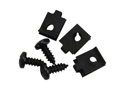 1964-1965 Corvette Power Vent Drain Hose Shield Mount Kit