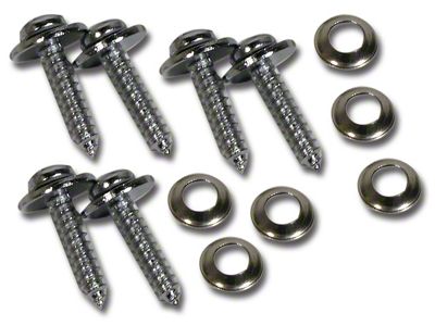 1964-1965 Corvette Power Vent Rear Cover Screws