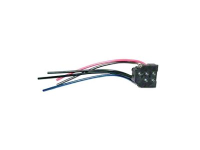 1984-1990 Corvette Power Window Switch Connector with Pigtail - Left