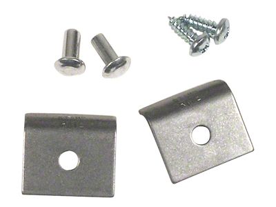 1963-1967 Corvette Power Window Switch Cup Mount Plate
