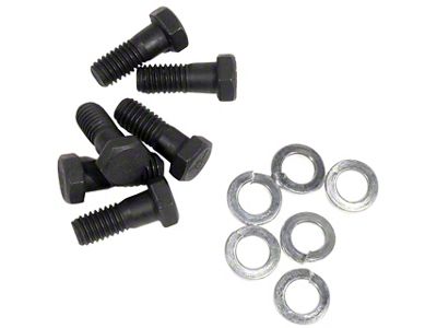 Pressure Plate To Flywheel Bolts; 6-Pieces (56-81 Corvette C1, C2 & C3)