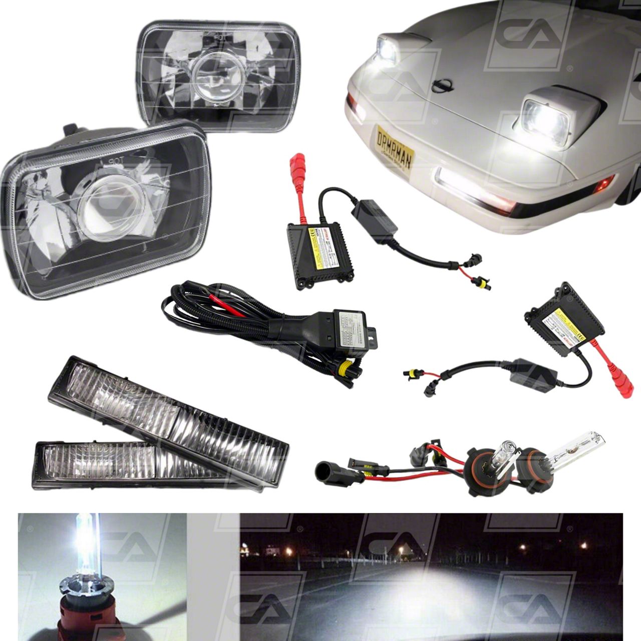 Promax HID Xenon Conversion Kit For Chrysler 300 C/M 1999-2004 – 35W Fog/Headlight