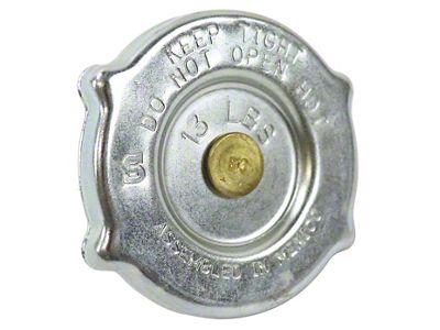 1955-1962 Corvette Radiator Cap - without Fuel Injection 13psi - Replacement