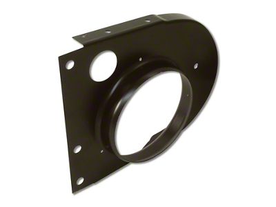1958-1962 Corvette Radiator Core Support Extension. Driver Side