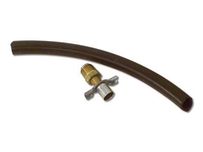 1956-1960 Corvette Radiator Drain Petcock. with Drain Hose