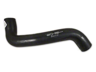1968 Corvette Radiator Hose. Lower 427 Except with Heavy Duty Radiator - GMNo. 908