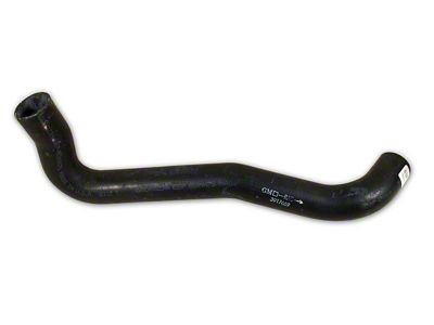 1968-1972 Corvette Radiator Hose. Lower - SB Manual without Air Conditioning GMNo. 3917669