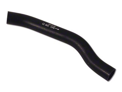 1956-1960 Corvette Radiator Hose. Upper 1X4
