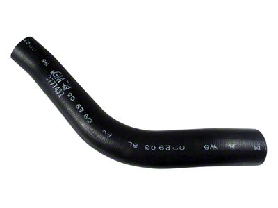 1960-1961 Corvette Radiator Hose. Upper - SHP/FI - Top Tank Radiator