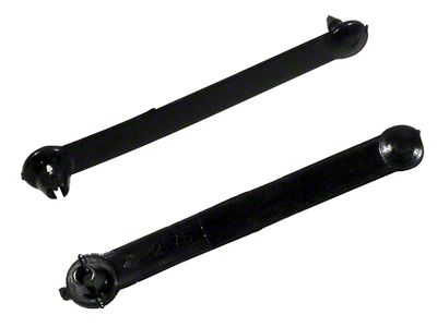1966-1974 Corvette Radiator Overflow Hose Straps. Big Block